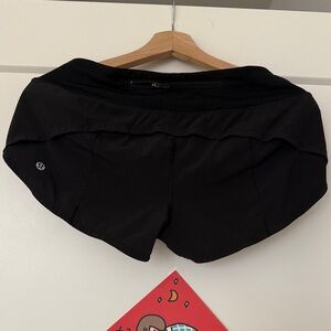 lululemon athletica Women's Jet Black Athletic Shorts